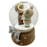 گوی موزیکال مدل پمپی Love طرح عشق دختر گوش خرگوشی کد PA4282