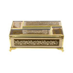 ست سطل و جای دستمال مدل آیینه ای