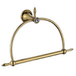 آویز حوله مدل نعلی نگین دار کد 14