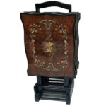 میز عسلی مدل تاشو A011 مجموعه 4 عددی