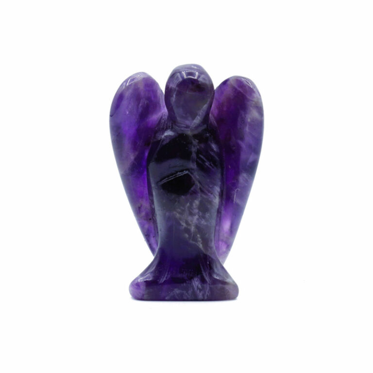 مجسمه مدل سنگ آمیتیست طرح فرشته