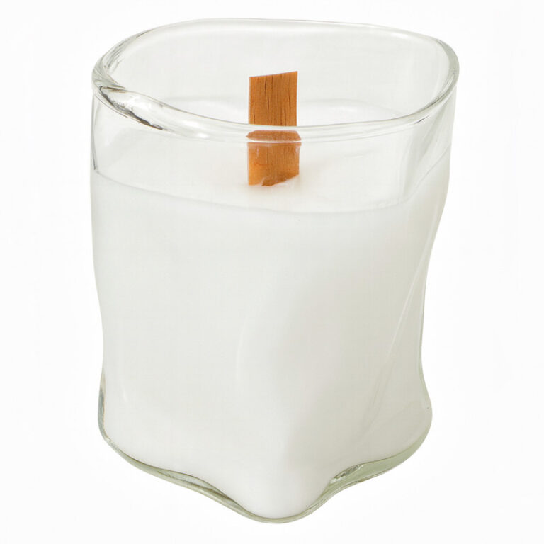 شمع دست ساز معطر مدل آلوا با رایحه لوندر زمان اتمام ۲۵ ساعت