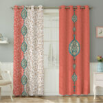 پرده نیروانا طرح مدرن مدل هازان کد 9020 سایز 140×280 سانتی متر