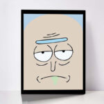 تابلو مدل Rick & Morty کد F-1042