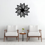 دیوارکوب مدل گلبرگ فلزی کد zb7