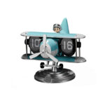 ساعت رومیزی ورقه‌ای مدل هواپیما کد TN-110