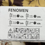 شمع ایکیا مدل fenomen مجموعه 4 عددی