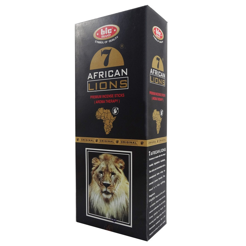 4605837b0d6b8d7f42175300966cbd39 عود بیک برند مدل African Lions کد 395 - 12 بسته 20 عددی