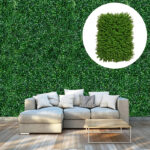 چمن مصنوعی مدل پنل گیاه بسته 6 عددی