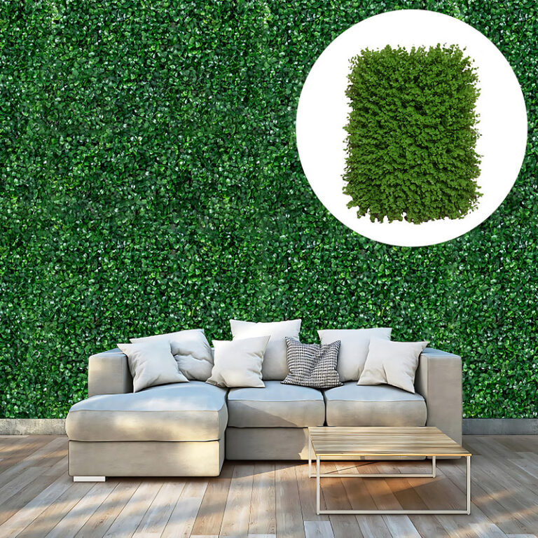 چمن مصنوعی مدل پنل گیاه بسته 6 عددی