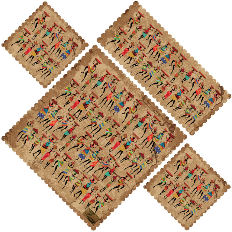 ست رومیزی 4 تکه رنس مدل SS31-42005