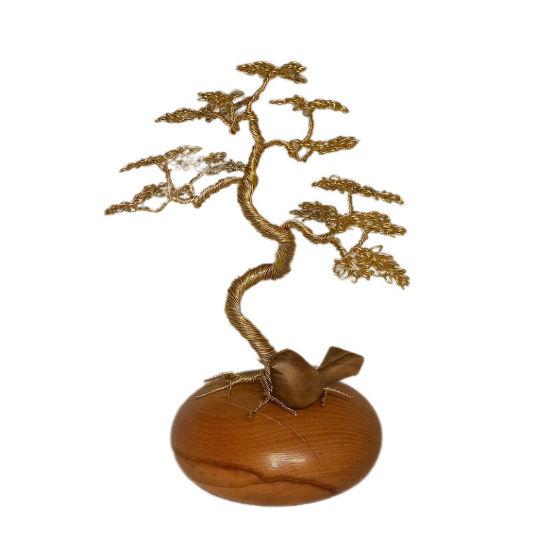 دکوری مدل درختچه گنجشک دار کد ۵