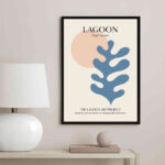 تابلو مدل Lagoon by desenio کد 248901537