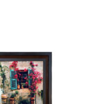 تابلو فرش ماشینی مدل پلاک 22 کد 8932