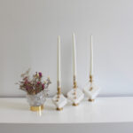 شمعدان مدل ویولت بسته 3 عددی