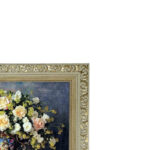 تابلو فرش ماشینی مدل گلدان گل کد 8950