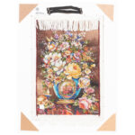 تابلو فرش دستباف سی پرشیا مدل گل با گلدان کد 903718