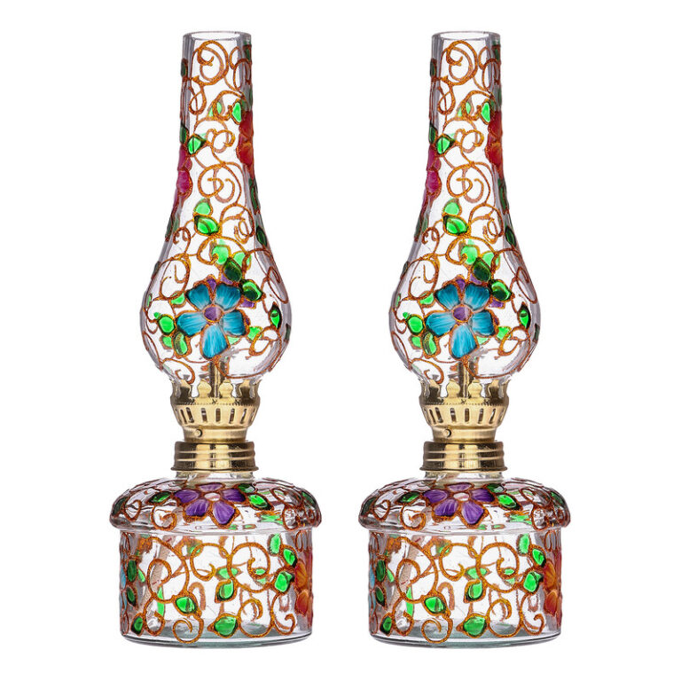 دکوری مدل چراغ نفتی کد 106 مجموعه 2 عددی