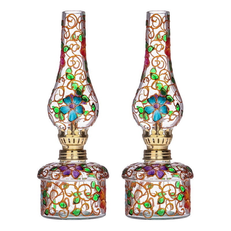 4c8bb36f277e79020876448fb2333126 دکوری مدل چراغ نفتی کد 106 مجموعه 2 عددی