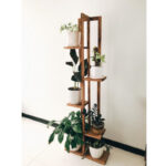 استند گلدان روستیک دکور مدل I2