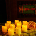 شمع ال ای دی واتان مدل کلاسیک مجموعه 24 عددی