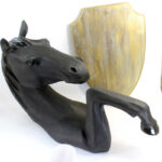 دیوارکوب طرح اسب