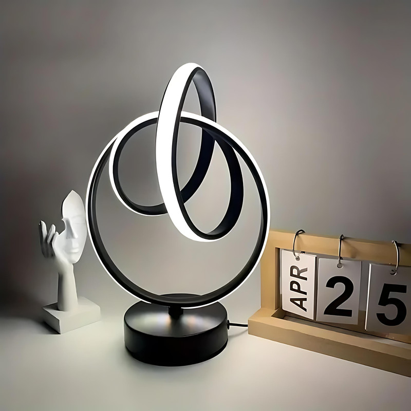 4d9bf57a73f91e5e20ad426fbf55543a آباژور رومیزی ام کی ای لایتینگ مدل مدرن کد Ar-h30