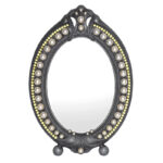 آینه رومیزی مدل بیضی النا