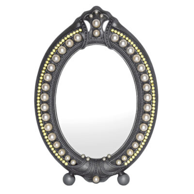 آینه رومیزی مدل بیضی النا