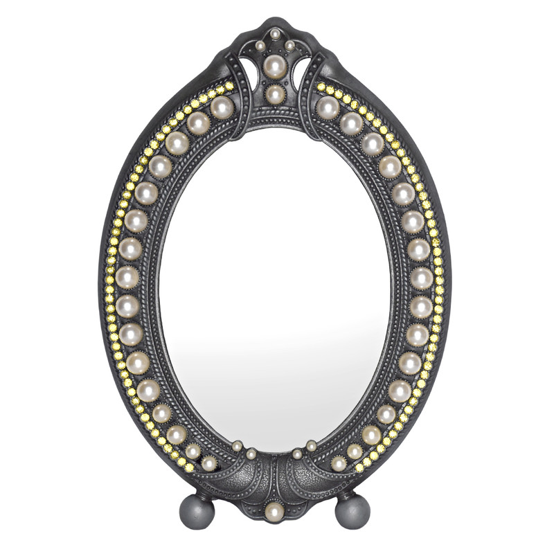 4e80f8749068ca0a4b11cb4717baecba آینه رومیزی مدل بیضی النا