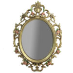 آینه و شمعدان مدل Refy مجموعه 3 عددی