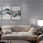 دیوارپوش مدل فومی پشت چسب دار برند انزو دیزاین بسته 10 عددی