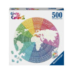 پازل 500 تکه راونزبرگر مدل Circle OF Color Mandala کد 17168