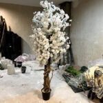 درختچه مصنوعی مدل شکوفه سیب