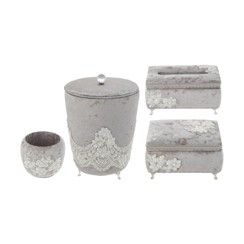 549e133abcfa136a108f45859e932729 ست سطل و جای دستمال مدل 001 مجموعه 4 عددی