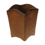 سطل و جعبه دستمال کاغذی مدل برگ کد BT074