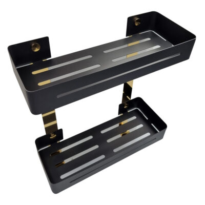 قفسه حمام مدل وسط دو طبقه