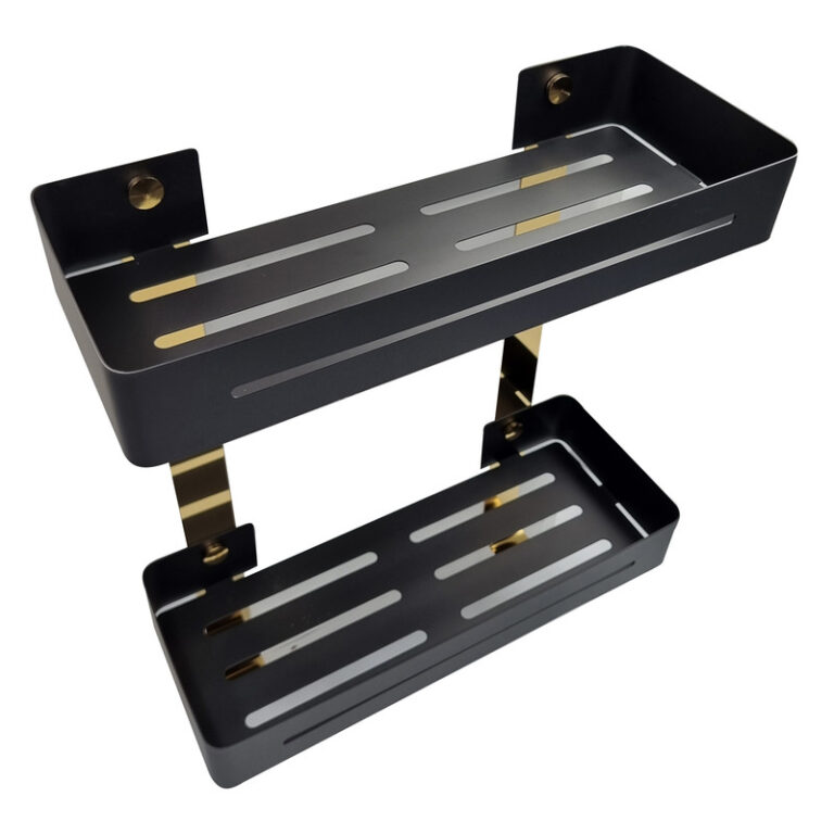 قفسه حمام مدل وسط دو طبقه