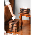 ست سطل و جای دستمال مدل carolina