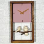 ساعت دیواری سهیل مدل پرنده m25