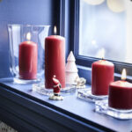 شمع ایکیا مدل fenomen مجموعه 4 عددی