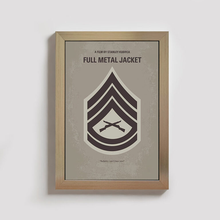 تابلو مدل فیلم Full metal jacket کد BE026