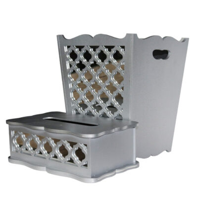 ست سطل و جای دستمال کاغذی مدل G190