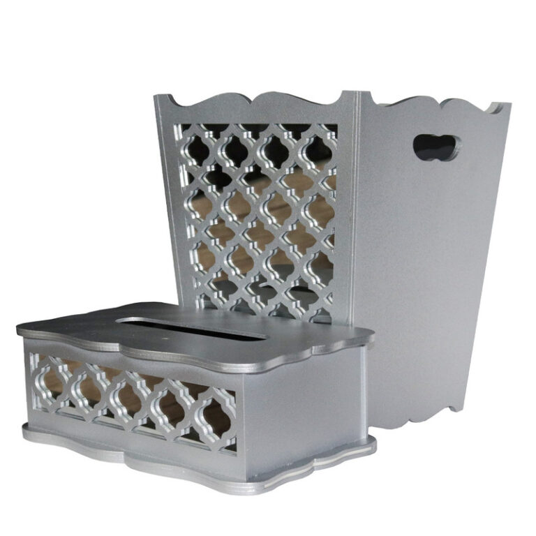 ست سطل و جای دستمال کاغذی مدل G190