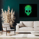 تابلو مدل skull کد F-12046