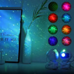 چراغ خواب مدل Astronaut طرح کهکشان