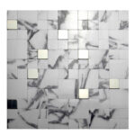 دیوارپوش مدل تایل بین کابینتی پشت چسبدار کد 20018 بسته 6 عددی