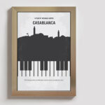 تابلو مدل فیلم کازابلانکا کد casablanca BE036