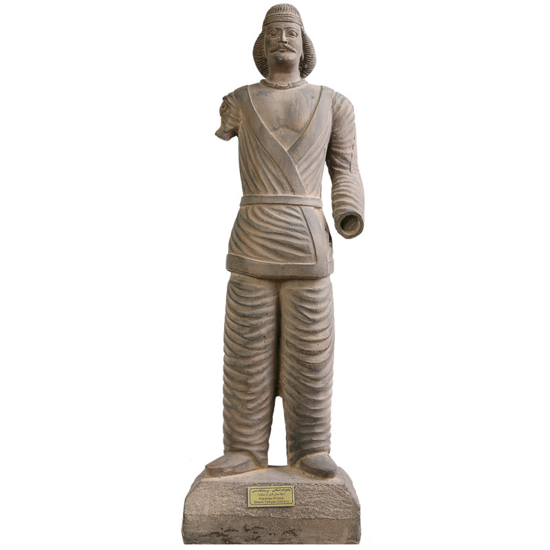 5fa25944757f10dd82ee571614221738 مجسمه تندیس و پیکره شهریار مدل تندیس شاهزاده اشکانی شمی کد MO1360 سایز بزرگ