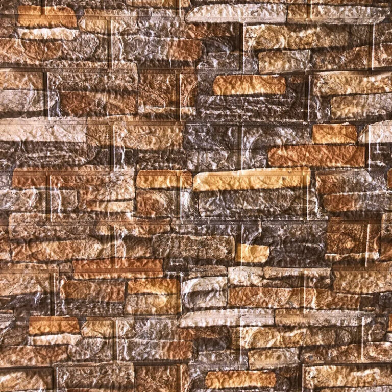 دیوارپوش مدل فومی AS15 بسته 9 عددی